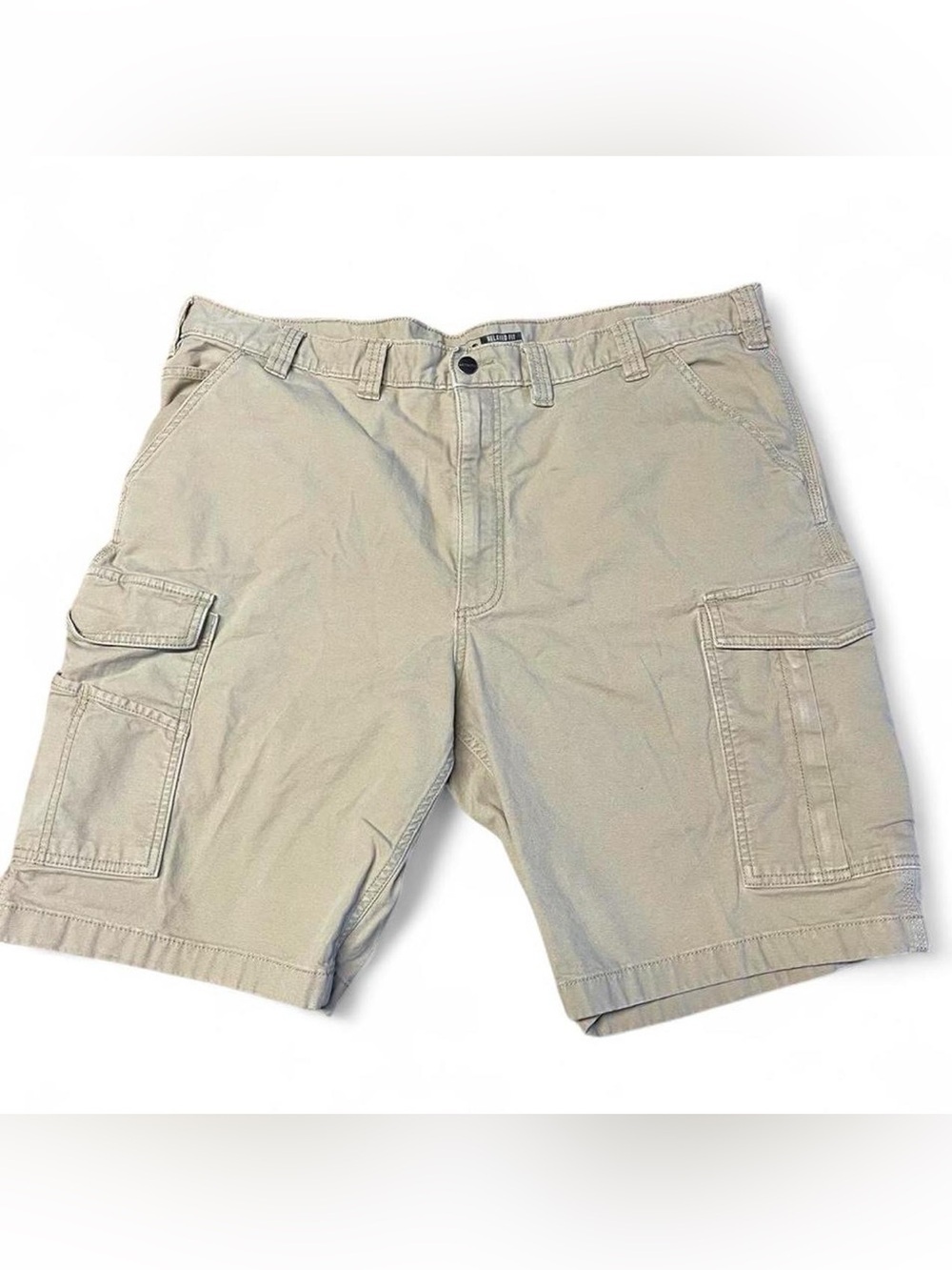 Carhartt Men's Tan Rugged Flex Relaxed Fit Canvas Work Shorts Sz 44 Brown Khaki